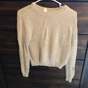 Cropped sweater